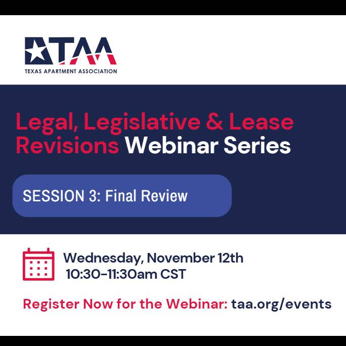 Recorded SESSION 3: Final Review - Legal, Legislative & Lease Revisions